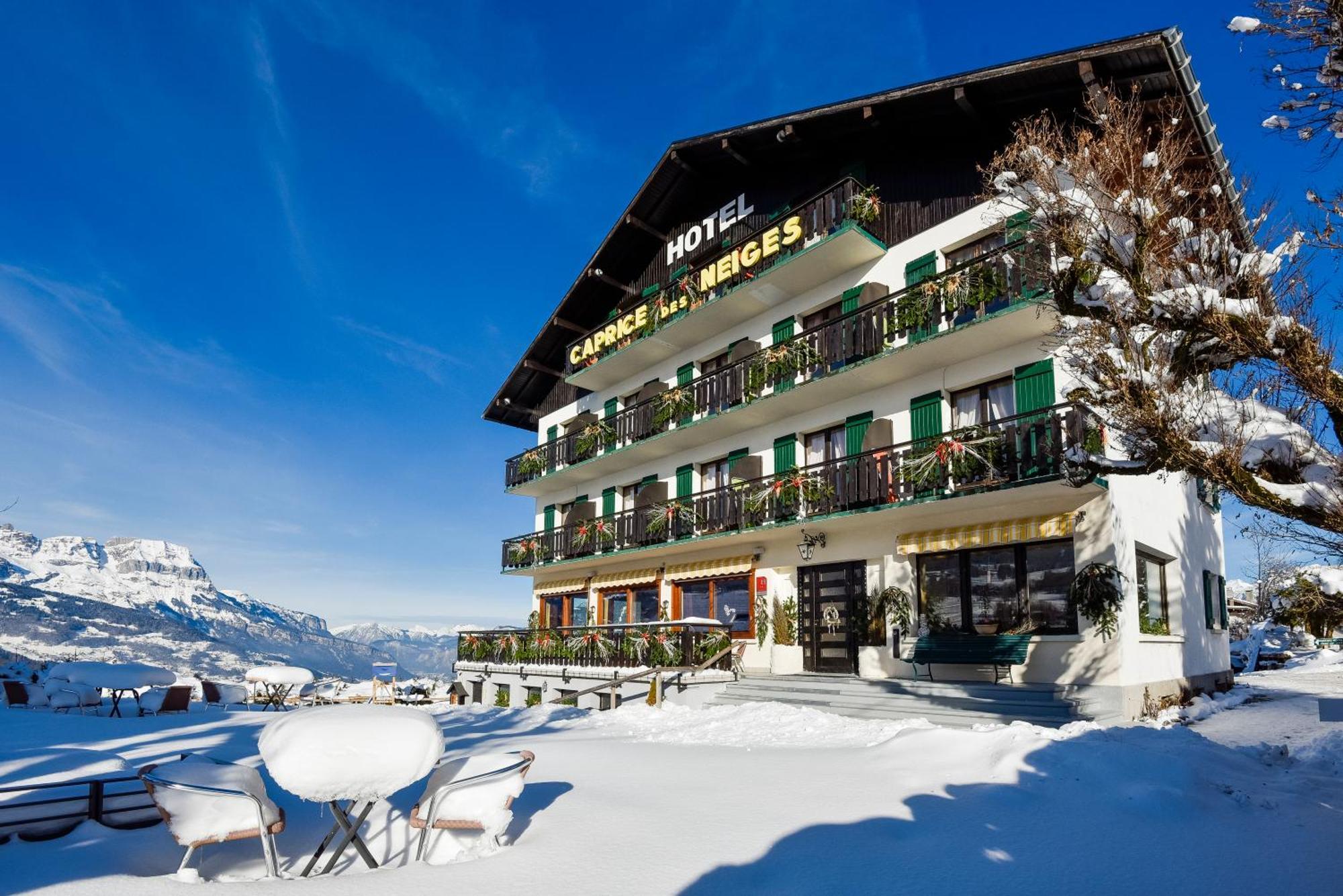 Hotel Le Caprice Des Neiges Combloux Kültér fotó