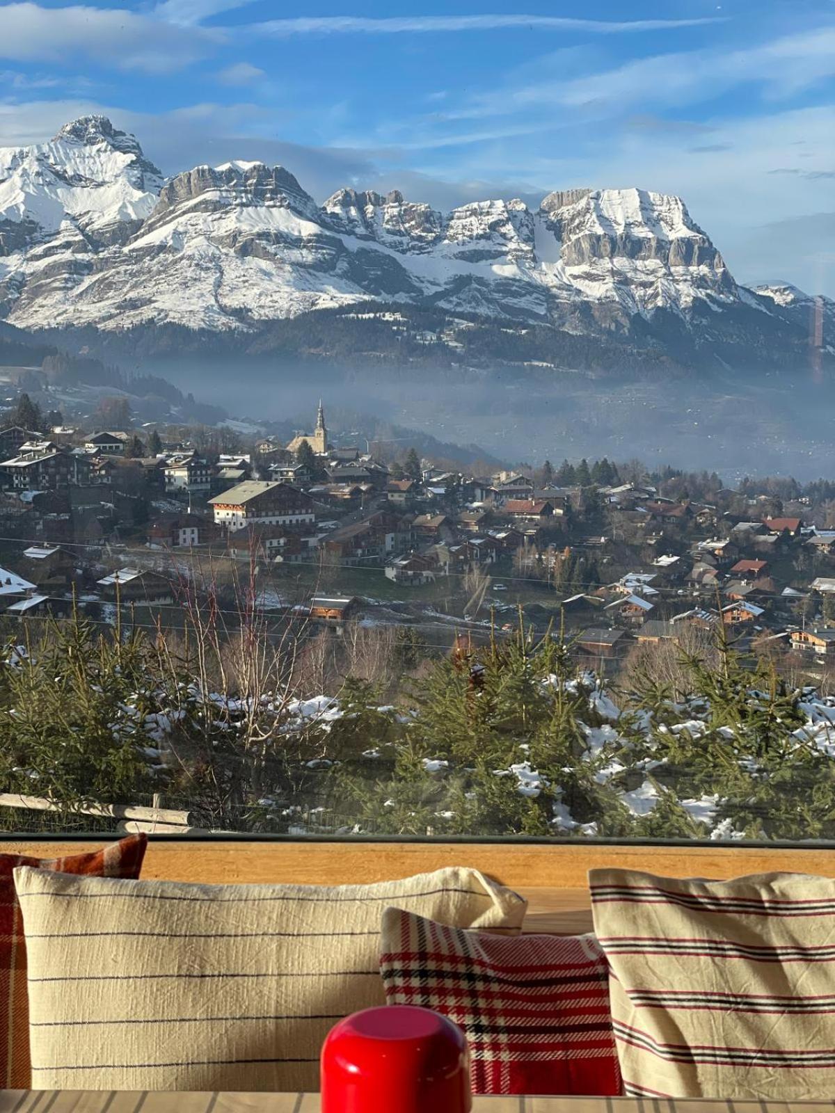 Hotel Le Caprice Des Neiges Combloux Kültér fotó