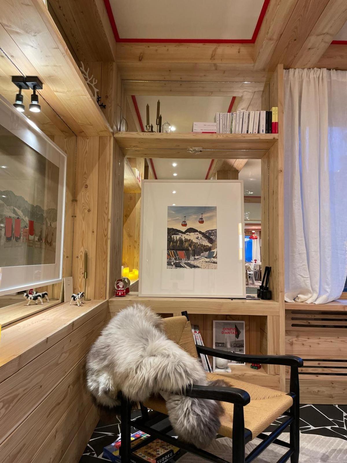 Hotel Le Caprice Des Neiges Combloux Kültér fotó
