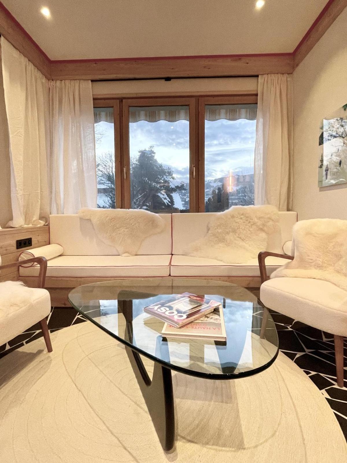 Hotel Le Caprice Des Neiges Combloux Kültér fotó