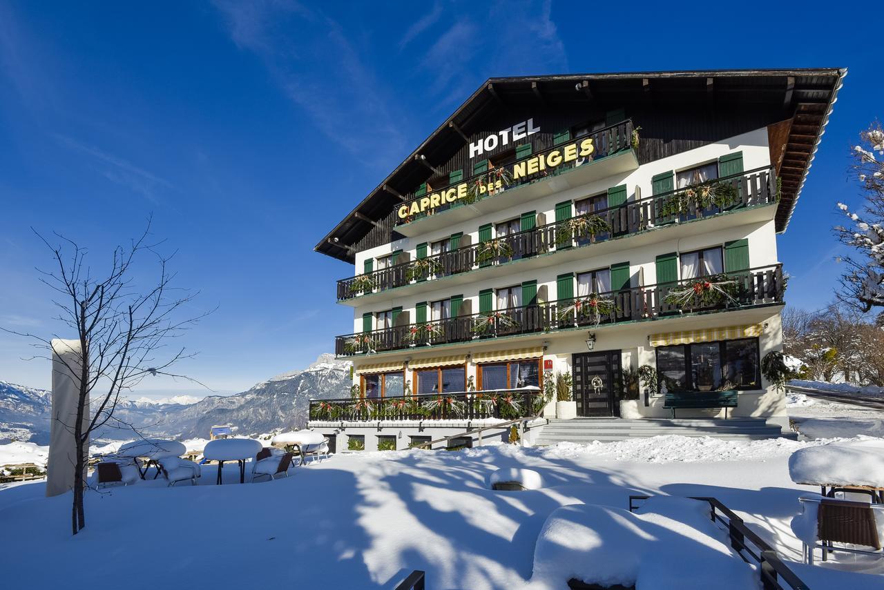 Hotel Le Caprice Des Neiges Combloux Kültér fotó