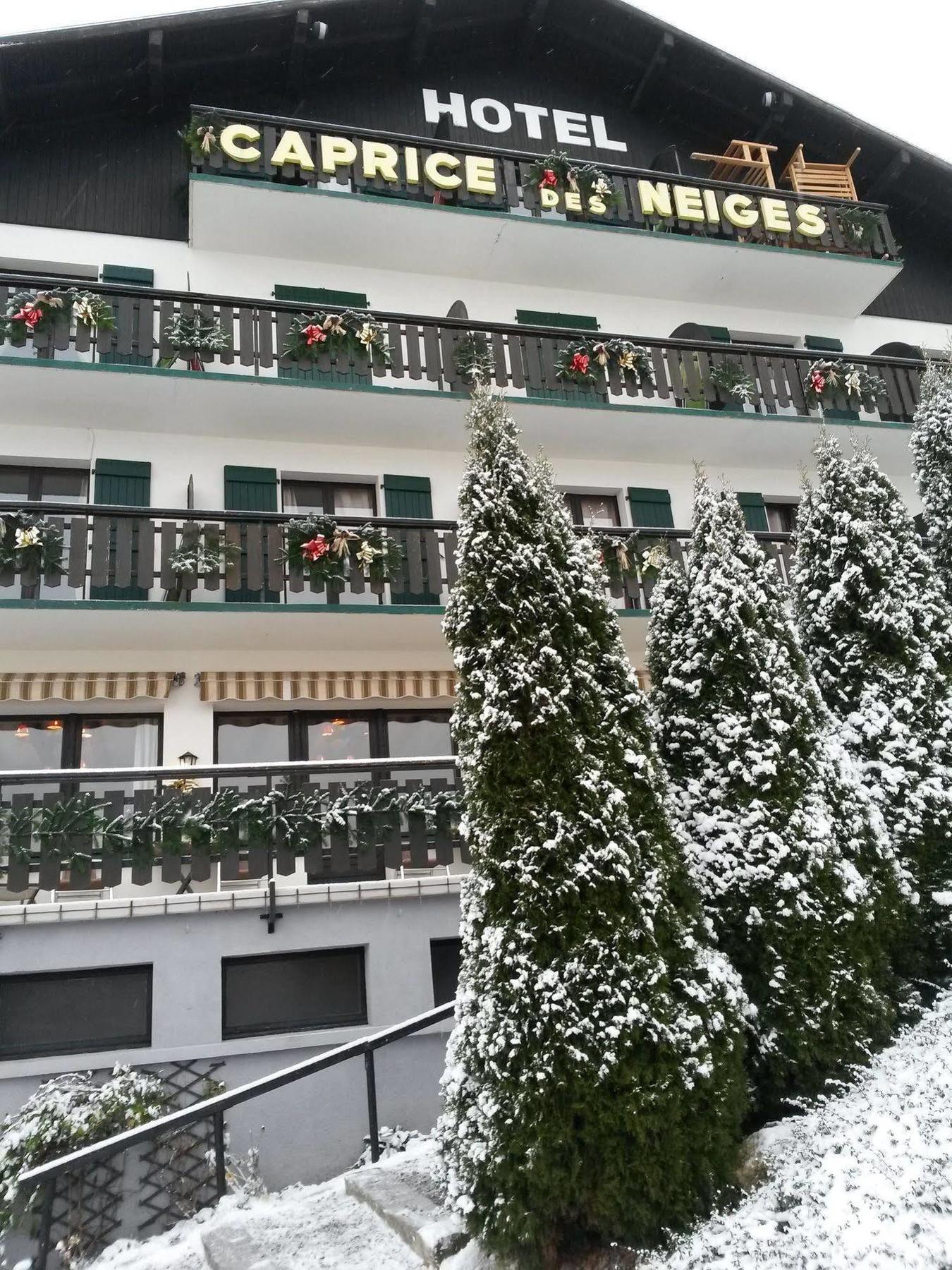 Hotel Le Caprice Des Neiges Combloux Kültér fotó